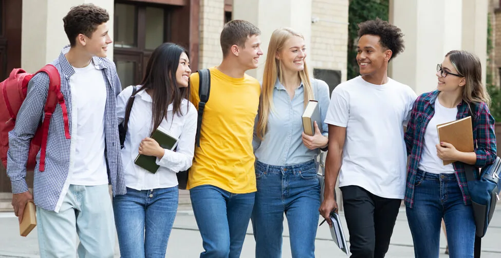 Tax professional working with a student